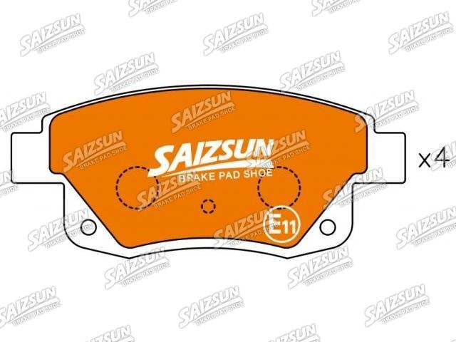Pastillas de freno Brake Pad Set:6C11-2M008-AC