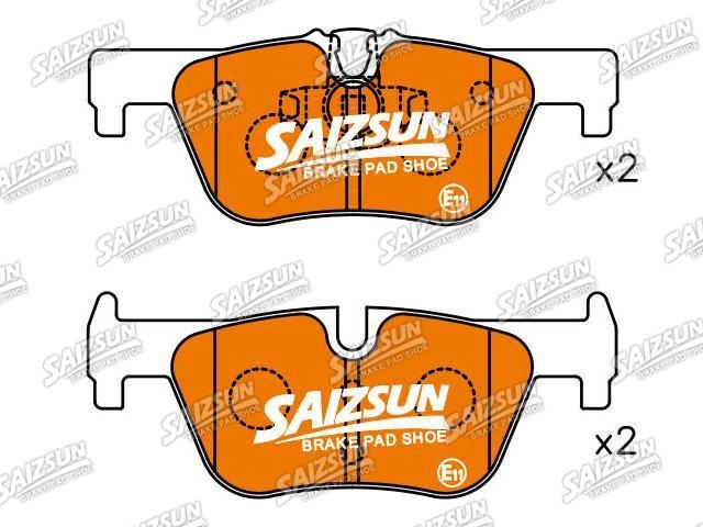 Pastillas de freno Brake Pad Set:34 21 6 850 569