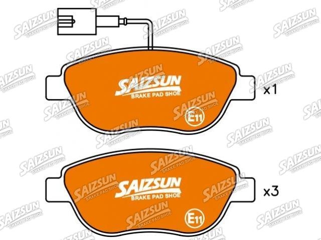 Pastillas de freno Brake Pad Set:7 736 209 2