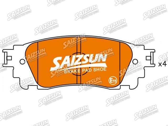Pastillas de freno Brake Pad Set:04466-78010