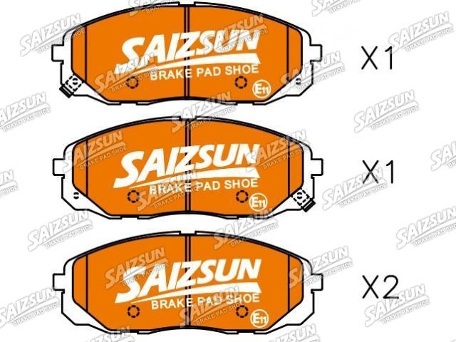 Pastillas de freno Brake Pad Set:58101-A9A00
