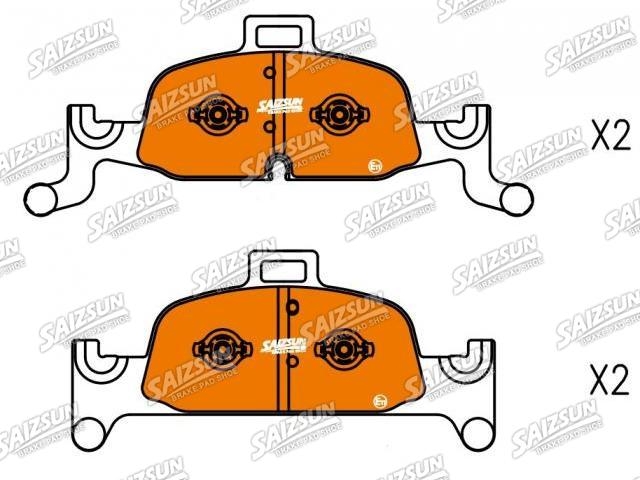 Pastillas de freno Brake Pad Set:8W0 698 151 M