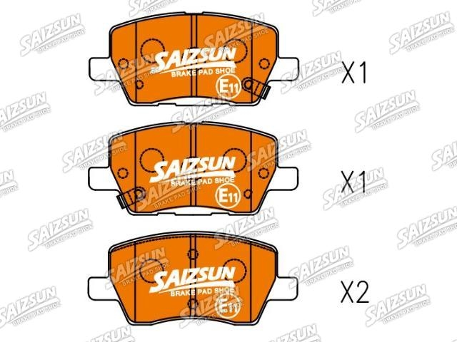 Pastillas de freno Brake Pad Set:13435686