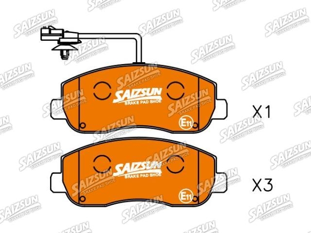 Pastillas de freno Brake Pad Set:93167551
