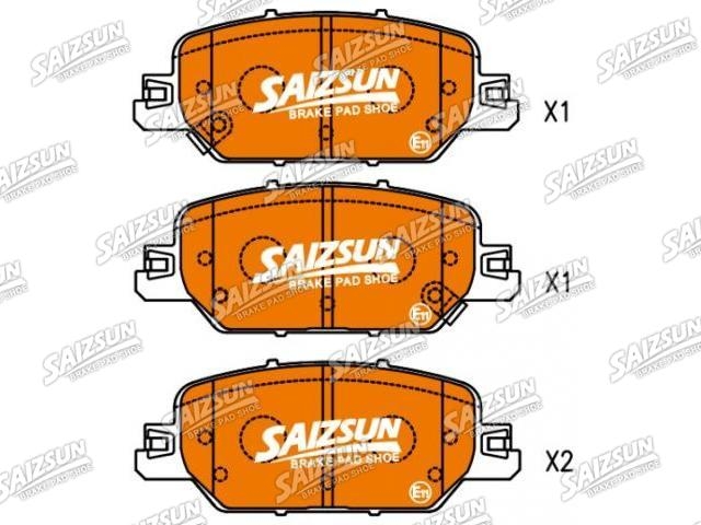 Pastillas de freno Brake Pad Set:45022-TLA-A01