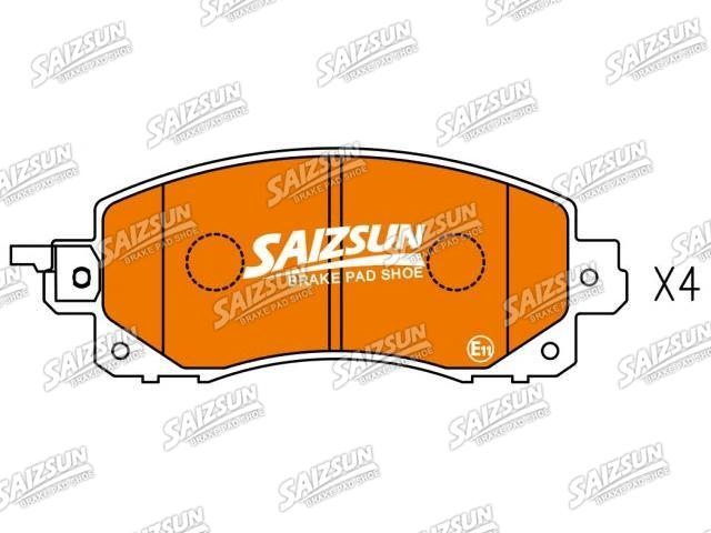 Pastillas de freno Brake Pad Set:26296-FL030
