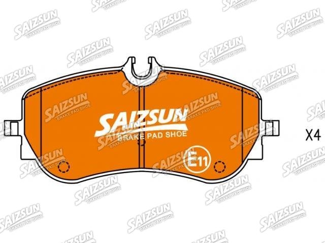 Pastillas de freno Brake Pad Set:2H6 698 451