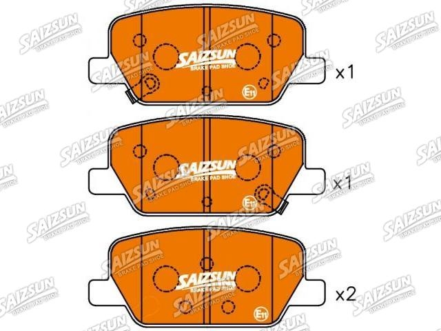 Pastillas de freno Brake Pad Set:58302-S1A50