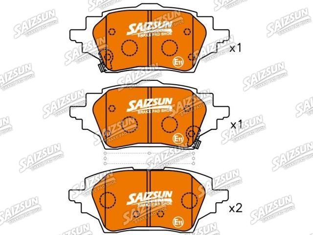 Pastillas de freno Brake Pad Set:04466-02400