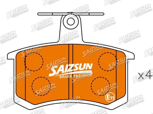 Pastillas de freno Brake Pad Set:0060 743 565
