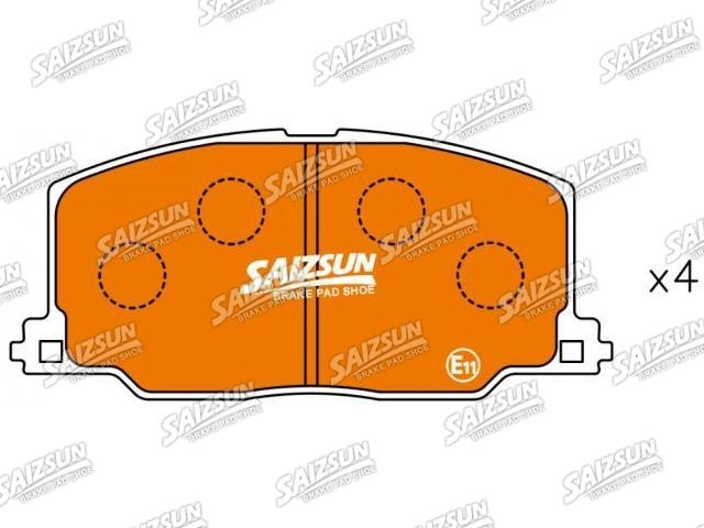 Pastillas de freno Brake Pad Set:04465-YZZAG
