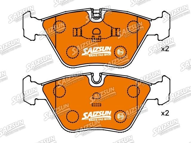 Pastillas de freno Brake Pad Set:34 11 1 162 535