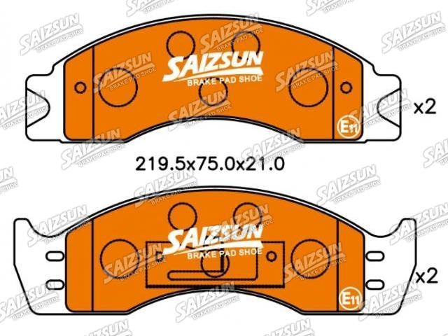 Pastillas de freno Brake Pad Set:5C2Z-2200-BA