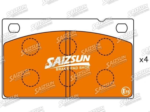 Pastillas de freno Brake Pad Set:270 163