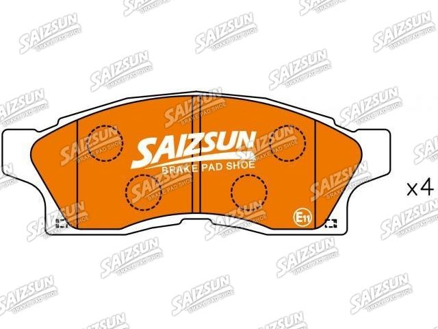 Pastillas de freno Brake Pad Set:04491-17110