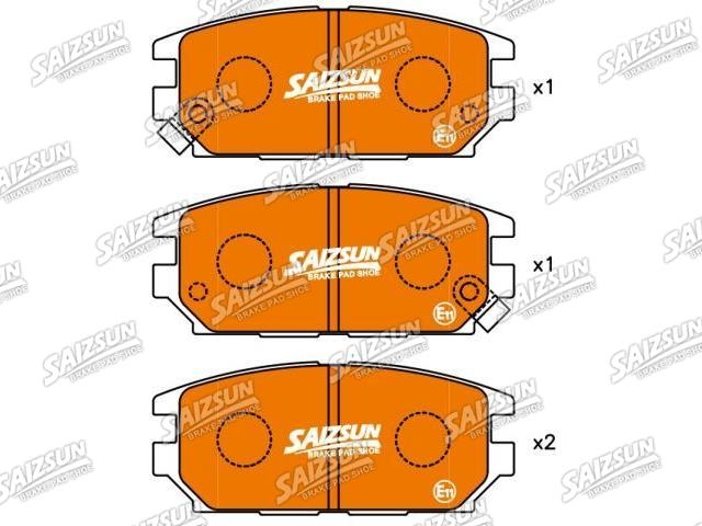 Pastillas de freno Brake Pad Set:MB857610
