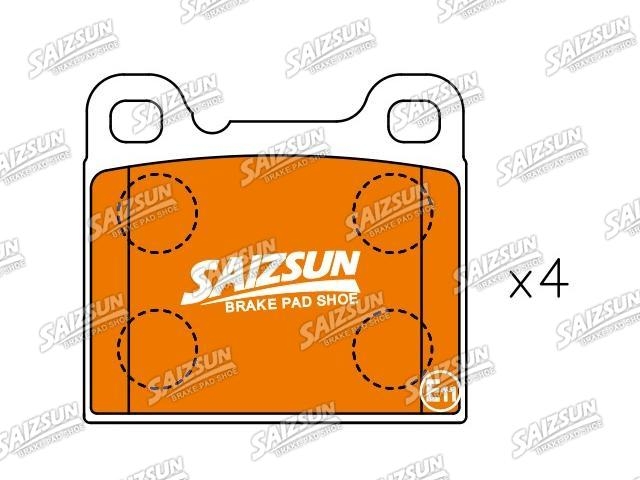 Pastillas de freno Brake Pad Set:271 586