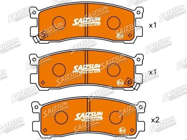 Pastillas de freno Brake Pad Set:HF39-26-48ZA