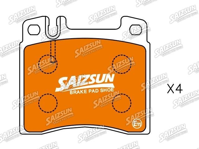 Pastillas de freno Brake Pad Set:002 420 03 20