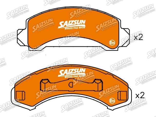 Pastillas de freno Brake Pad Set:E3TZ-2001-C