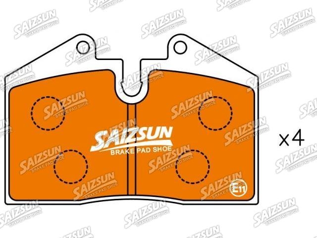 Pastillas de freno Brake Pad Set:8A0 615 451