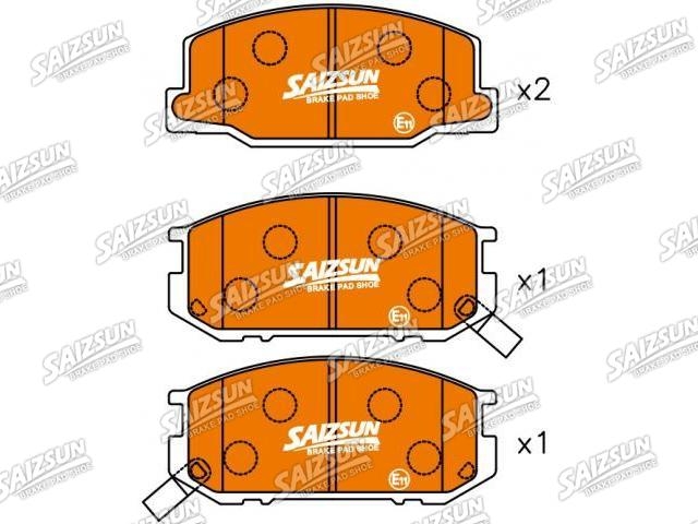 Pastillas de freno Brake Pad Set:04491-28361