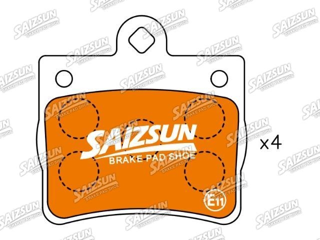 Pastillas de freno Brake Pad Set:002 420 51 20