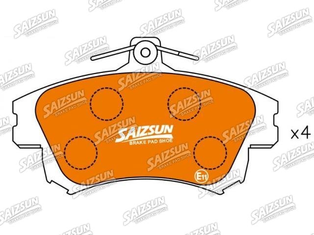 Pastillas de freno Brake Pad Set:M850976