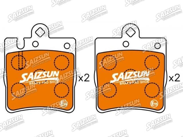 Pastillas de freno Brake Pad Set:003 420 28 20