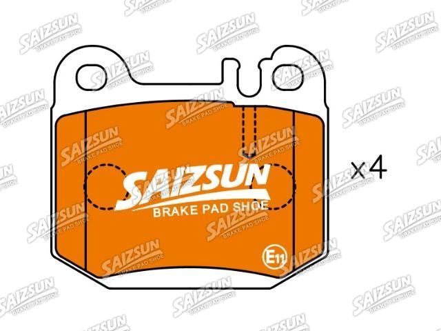 Pastillas de freno Brake Pad Set:163 420 11 20