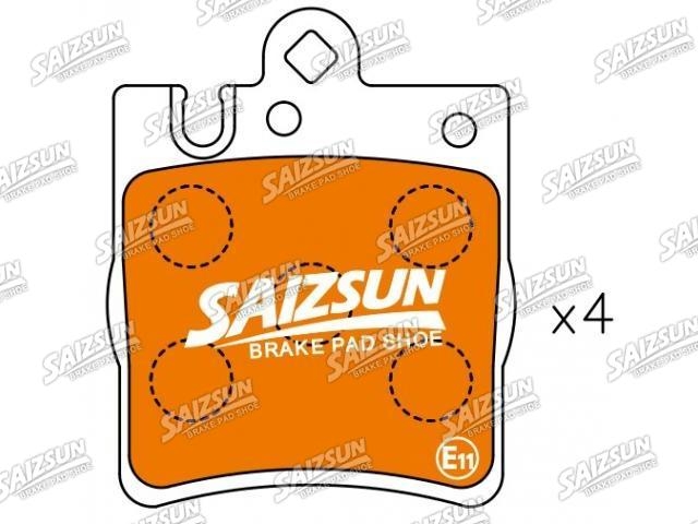Pastillas de freno Brake Pad Set:002 420 52 20