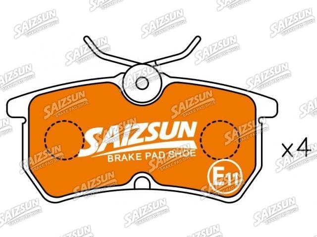 Pastillas de freno Brake Pad Set:1 075 565