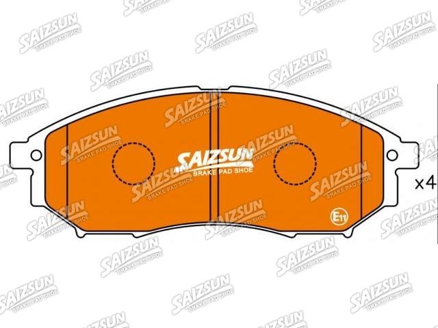 Pastillas de freno Brake Pad Set:41060-AR090