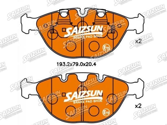 Pastillas de freno Brake Pad Set:34 11 2 180 420