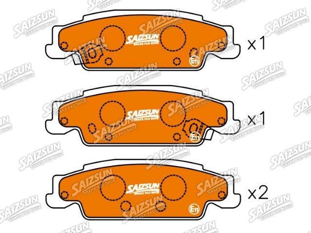Pastillas de freno Brake Pad Set:89060372