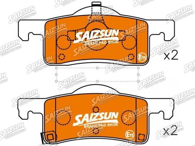 Pastillas de freno Brake Pad Set:2LIZ-2200-AA