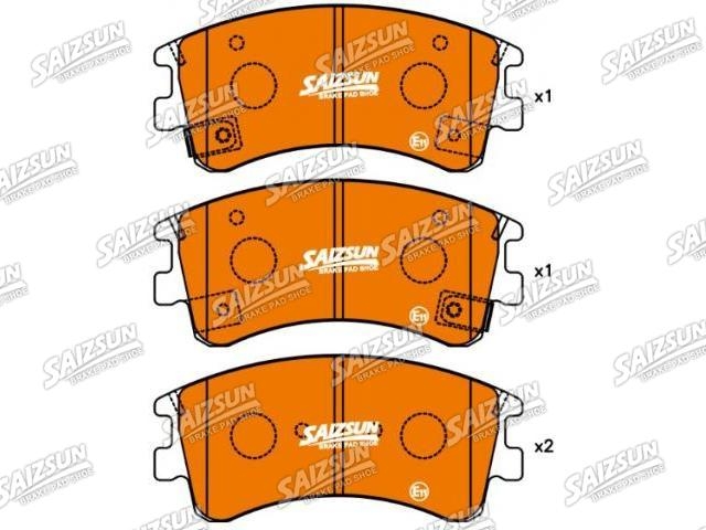 Pastillas de freno Brake Pad Set:G2YS-33-23Z