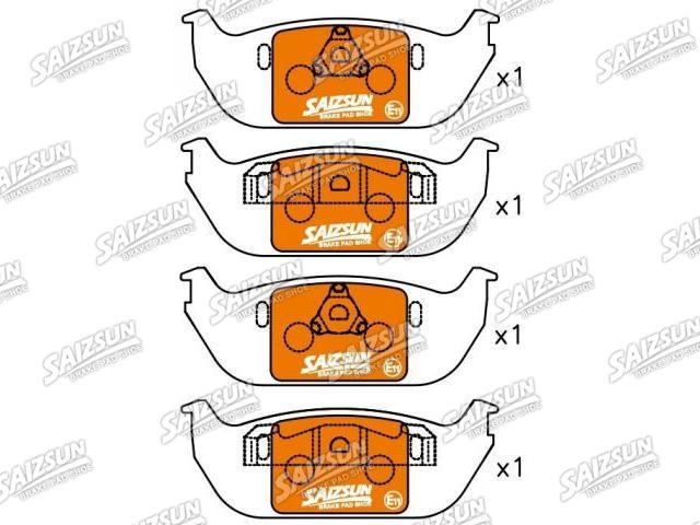 Pastillas de freno Brake Pad Set:2C5Z-2200-AA