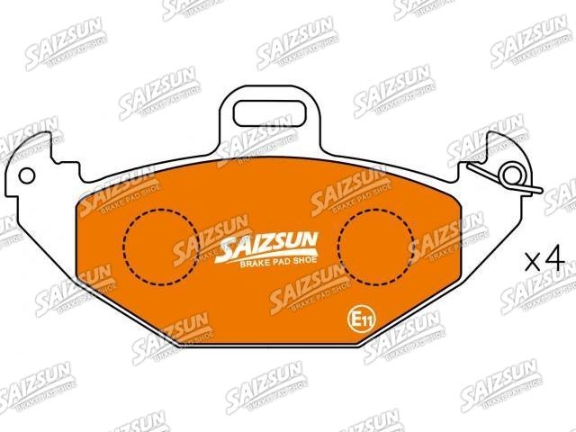 Pastillas de freno Brake Pad Set:77 01 205 491