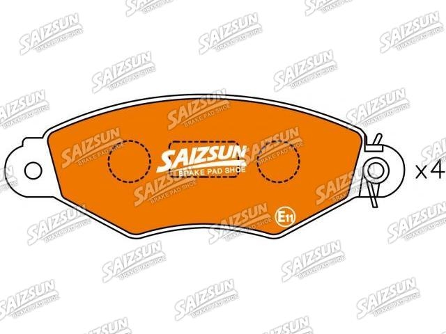 Pastillas de freno Brake Pad Set:77 01 205 996