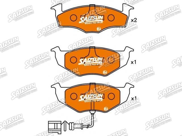 Pastillas de freno Brake Pad Set:6Q0 698 151 B