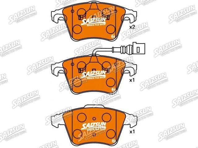 Pastillas de freno Brake Pad Set:7L6 698 151 B
