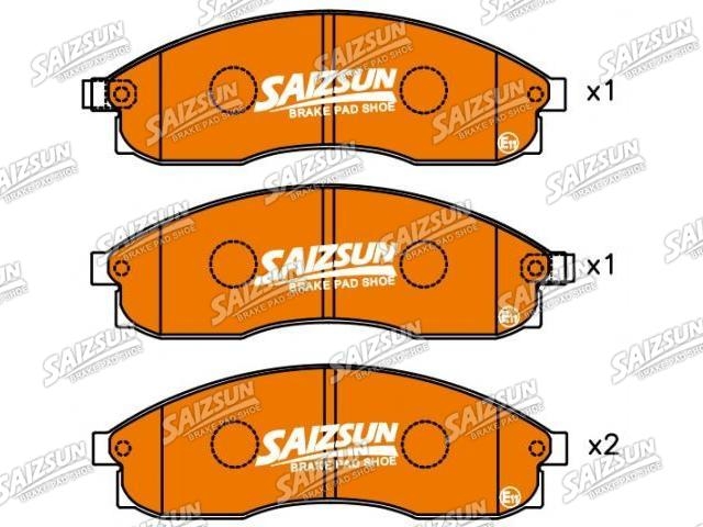 Pastillas de freno Brake Pad Set:41060-89E92