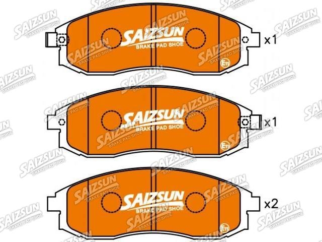 Pastillas de freno Brake Pad Set:MR 527 550