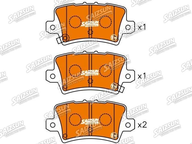 Pastillas de freno Brake Pad Set:43022-SMG-E01