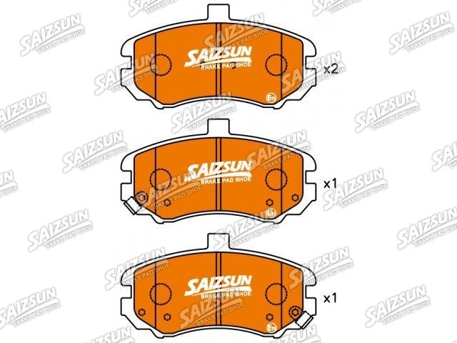 Pastillas de freno Brake Pad Set:58101-2DA50
