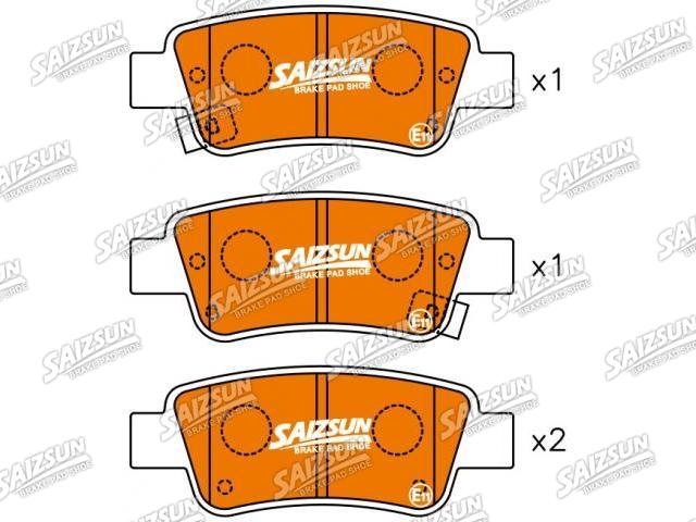 Pastillas de freno Brake Pad Set:43022-SWW-G01
