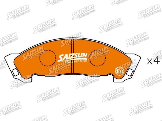 Pastillas de freno Brake Pad Set:8-97078-409-2