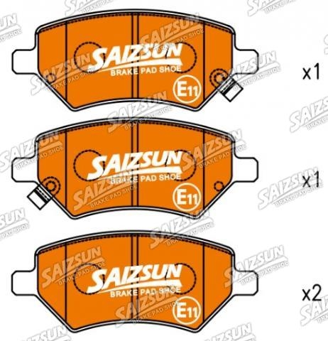 Pastillas de freno Brake Pad Set:B11-6GN3501080