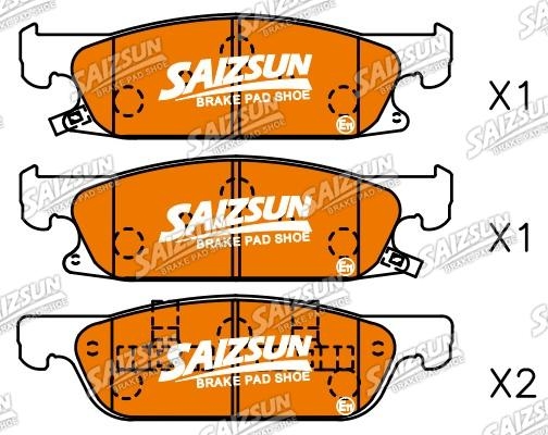 Pastillas de freno Brake Pad Set:8835001CAD0000